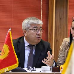 دیدار سفیر قرقیزستان با معاون سرمایه گذاری خارجی صندوق توسعه ملی